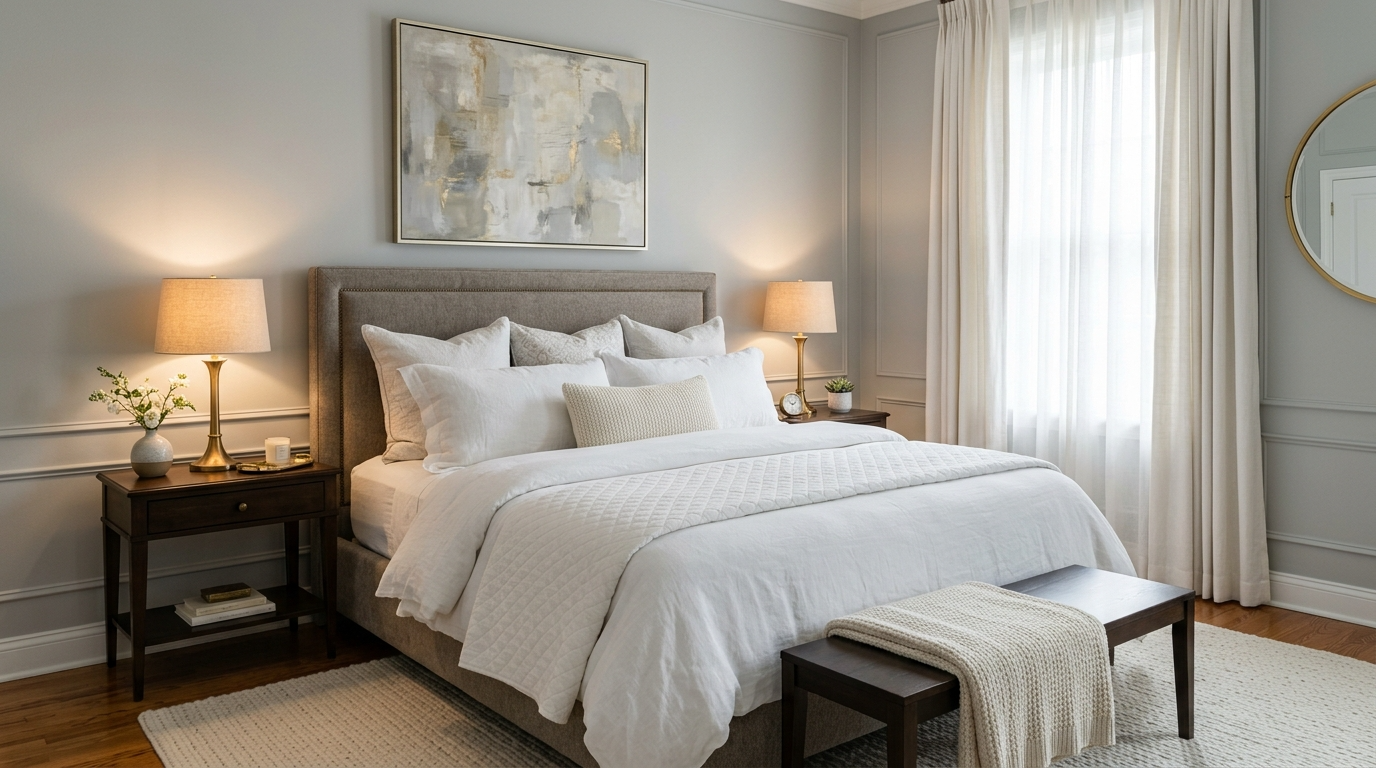 Add texture through wood or woven pieces